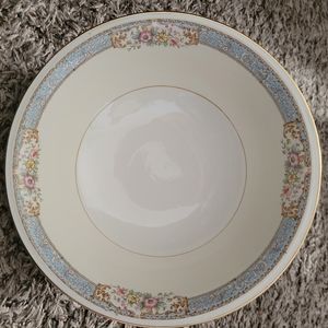 Vintage 1947 Homer Laughlin Nautilus Eggshell- Blue Dawn Large Vegetable Bowl